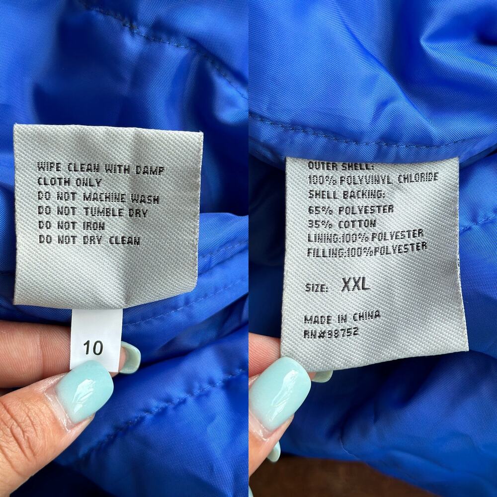 Vintage Steve and Barry’s Florida Gators Faux Leather Varsity Jacket Unisex XXL - Picture 12 of 13